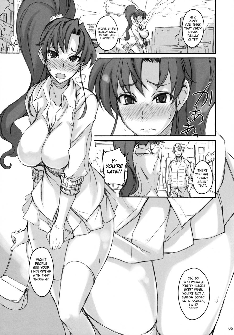 Hentai Manga Comic-Getsu Ka Sui Moku Kin Do Nichi-Chapter 5.5-4